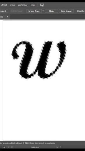 Halftone in Illustrator #illustrator #short