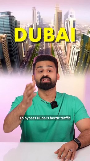 🚗💨 Dubai’s New Underground Road! Soon, you’ll be able to travel under Dubai at 160 km/h — in your own car! This new tunnel road, called the Dubai Loop, is being built by Elon Musk’s The Boring Company. In the first phase, a 17 km track with 11 stations will be ready. Around 20,000 people can travel per hour — and later, it’ll expand to handle 1 lakh vehicles every hour! 🔥 Here’s how it works 👇 You’ll drive to the nearest Dubai Loop station (like Deira or Naif), park your car on a special pla