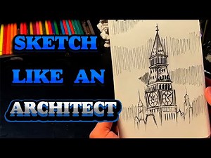 Architecture Drawing Tutorial | Step-by-Step Sketching for Beginners