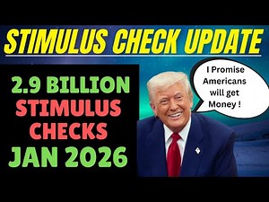 2.9 Billion in Checks Going Out! Stimulus Check Update Today