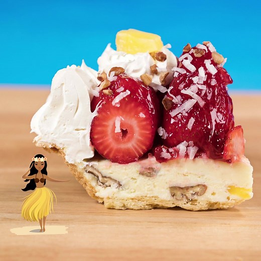 16K views · 92 reactions | Pie this good can’t last forever. Grab a slice of Hawaiian Strawberry Pie before it’s gone! 不 | Village Inn Restaurants | Facebook