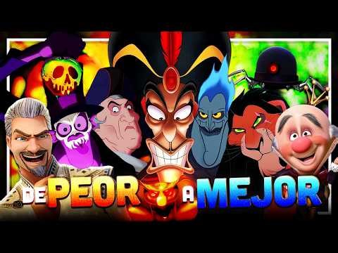 Los 66 VILLANOS de DISNEY: De PEOR a MEJOR | ControlZ