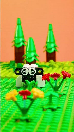 Calmly Counting Sheep | LEGO® ASMR #Shorts