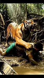 Bengal Tiger Ambush in the Swamp—Caught in 8 Seconds!