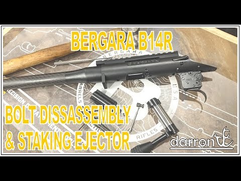 Bergara B14R - Bolt disassembly and staking ejector