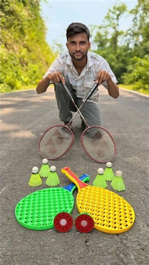 Only ₹99 Badminton Kit Vs Yonex 2Ta heavy Badminton Rackets 😜