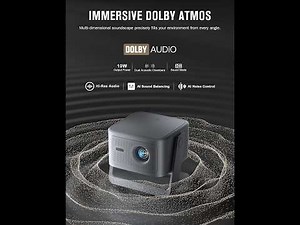 VISSPL A5 Portable Projector Review – Official Apps, 4K Support & 360° Stand Home Theater