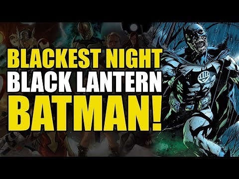 Batman Becomes A Black Lantern! (Green Lantern Blackest Night Vol 6: Batman Rises)