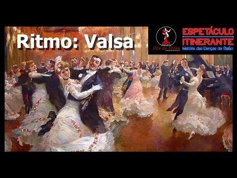 Espetáculo Itinerante: História da dança de salão - Ritmo: Valsa