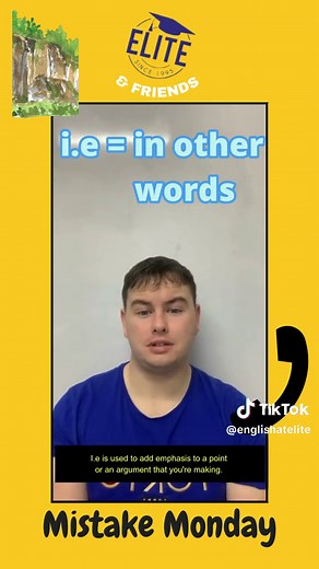 i.e VS e.g 🔍 I.e comes from Latin and means, 'that is,' or, 'in other words.' E.g means, 'example given,' or, 'for example.' Many native speakers find this very difficult, so nailing will show off true fluency! Every day we will be bringing you free content for your learning, which you can now get by joining Elite & Friends community. Join the community with the link in our bio! #english #languagelearning #vocabulary #learnenglish #education #learn #englishteacher #love #linguistics #esparregue
