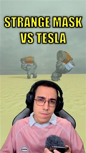Strange Mask vs Tesla - Roblox Dead Rails