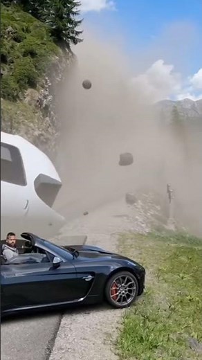 MASSIVE TRAIN DERAILMENT and EXPLOSION in the Mountains! Unreal Close Call! 🚂🔥#ai #sora #viral