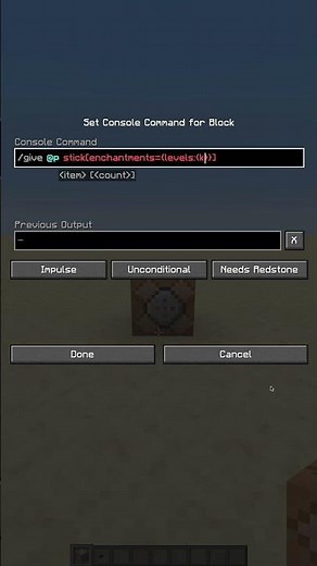 Get a KNOCKBACK STICK in Minecraft Java 1.20.5+ #minecraft #commandblock #minecrafttutorial