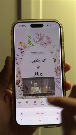 Tutorial Setup Music Autoplay untuk Kad Digital