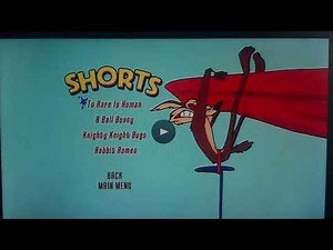 Looney Tunes Spotlight Collection Volume 4 Disc 1 DVD Menu Walkthrough