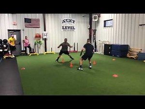 Partner Reactive Agility: Circle Tag (Offense vs Defense Agility / Change of Direction)