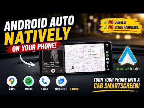 Run Android Natively on your Phone | #Tutorial | Headunit Revived | #TheLazyWandererMys