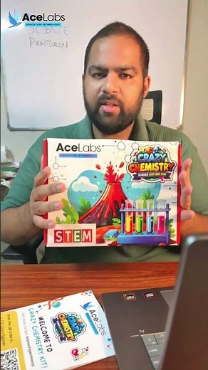 Ace Labs | Crazy Chemistry STEM Kit (20+ Amazing Experiments)