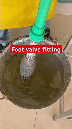 Foot Valve Fitting & Live Testing | Motor Water Suction Working | Aizaz Service Provider