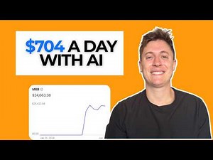 I built an AI app that makes $704 a day passive income
