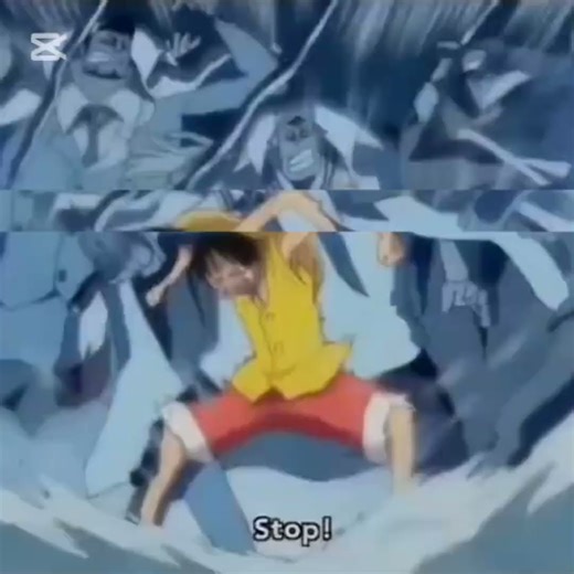 Luffy uses haki for the first time!everybody is shocked!#one piece edit!🔥#marineford