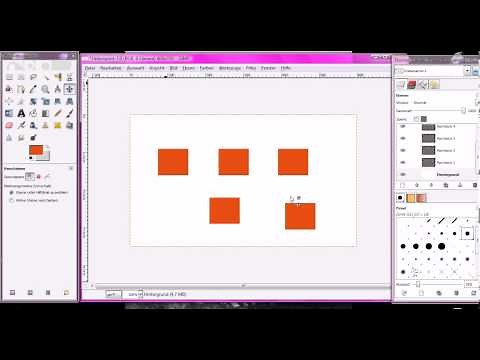 Hilfslinien und Raster in Gimp