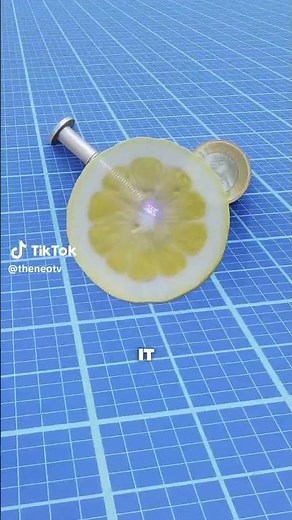 How a Lemon Battery Works: Turning Fruit into Electricity!”