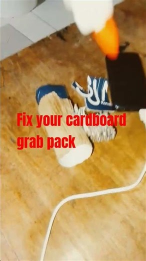 how to fix your broken cardboard grab pack