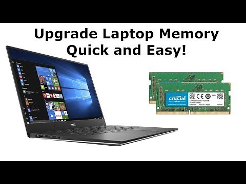 Upgrade your Dell Precision 5520's RAM and install more Laptop Memory - Under 5 Minutes!