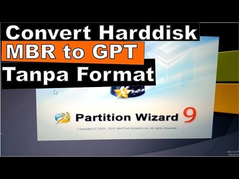 Cara Convert Harddisk MBR ke GPT Tanpa Format Dengan MiniTool Partition Wizard