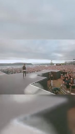 Have you ever wondered how a @gotthard_band show looks from our point of view? Well, there you go! #gotthard #live #stage #pointofview #rocknroll | Gotthard