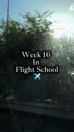 Week 16 of Flight School: Student Pilot Progress