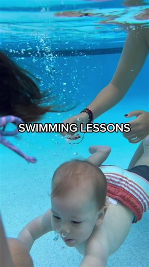 Baby Swimming Lessons for 8-Month-Olds