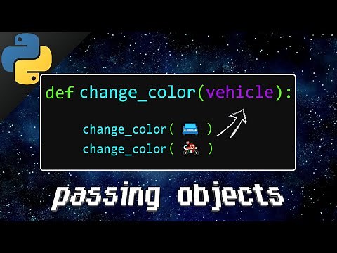 Python objects as arguments 🏍️