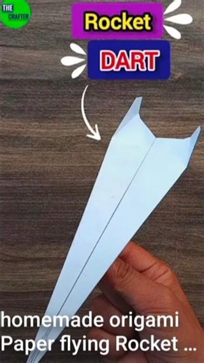 How to make easy to make paper jet homemade origami fastest jet,paper rocket 🚀 #short#craft#short