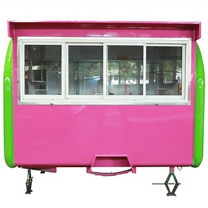 [Hot Item] 2019 Food Truck/Trailer Mobile Hot Dog Carts/Towable Food Trailer/Fast Food Truck/Food Vending Carts for Sale