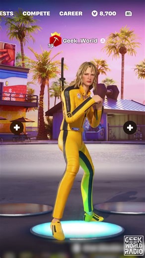 The Bride All Kill Bill Emotes #fortnite #emote #emotes #killbill #gaming #shorts #videogames