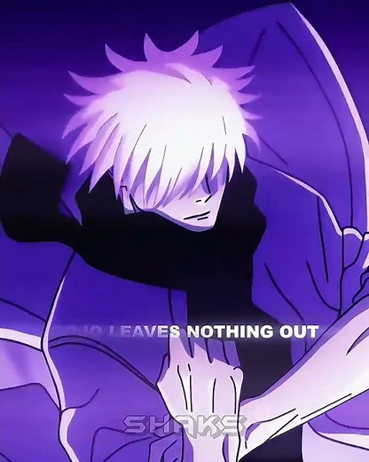 Gojo's 200% Hollow Purple Edit/AMV (Animation credit- ‪@vlayd6495‬ )