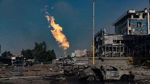 Russia targets Ukraine's gas facilities in biggest attack of the war