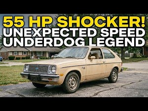 Even at 55 HP & Bone Stock, The 1977 Chevy Chevette SHOCKED EVERYONE at 0 60