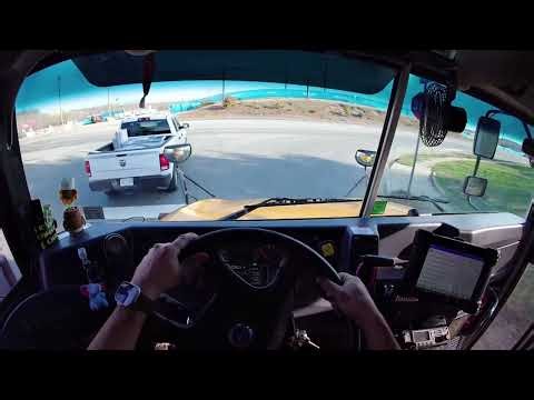 Bad Misfire - 2023 Blue Bird Vision POV Test Drive post repair
