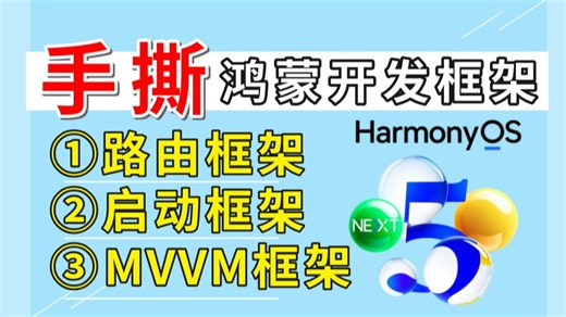 【手撕开发框架系列】鸿蒙开发教程之（HMRouter开源框架 启动框架 MVVM框架）框架解析~