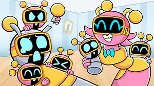 265K views · 5K reactions | What?! Fun Bot & Girl Fun Bot Have A Baby?! ACID x TOX They Have A Baby TOO! Sprunki Animation | Huluwululive | Facebook