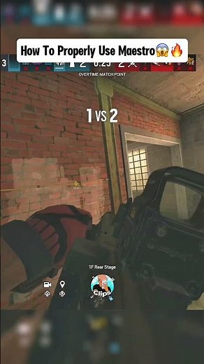 How To Use Maestro😱🔥 #rainbowsixsiege #r6community #1000iq #r6siege #r6 #r6tips #ad #nxietygames