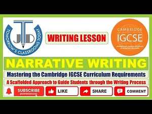 Master Narrative Writing for Cambridge IGCSE