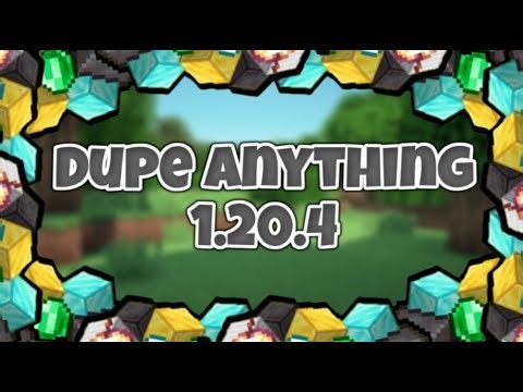 How To Dupe Anything In Minecraft 1.20.4 Java Tutorial - Duplication Glitch