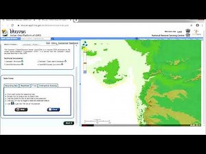 DEM Download form ISRO Bhuvan Portal