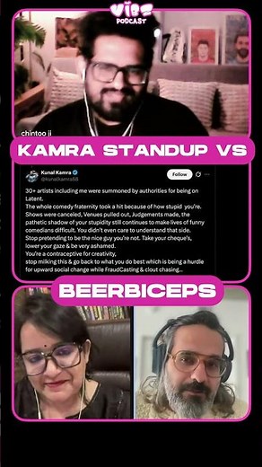 kamra beerbiceps samay raina feud? #shorts