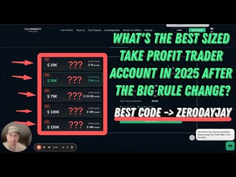 The Best Take Profit Trader Account Size (Since The BIG Rule Change!)