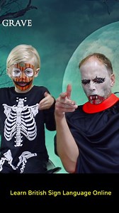 🦴🕷️ Unearth the world of BSL with 'Goosebumps' and 'Grave' signs. Let every sign send shivers down your spine! 🤟📖 Join our best-selling BSL Online courses, where you'll unlock a language that's eerily beautiful. Enroll now and start your signing adventure! 💀💫 | BSL Online